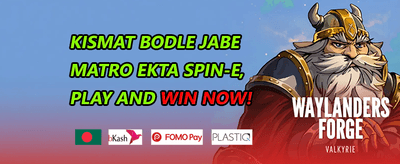 লাকি স্পিন হুইল promotion banner